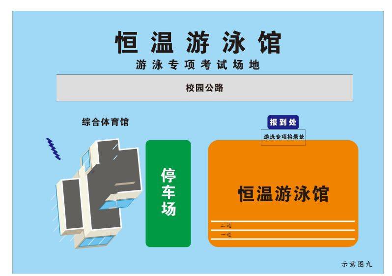 2025重庆体考考试场地示意图（9）