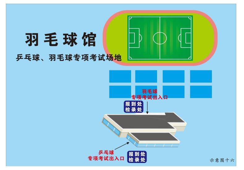 2025重庆体考考试场地示意图（16）