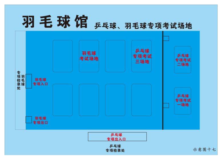 2025重庆体考考试场地示意图（17）