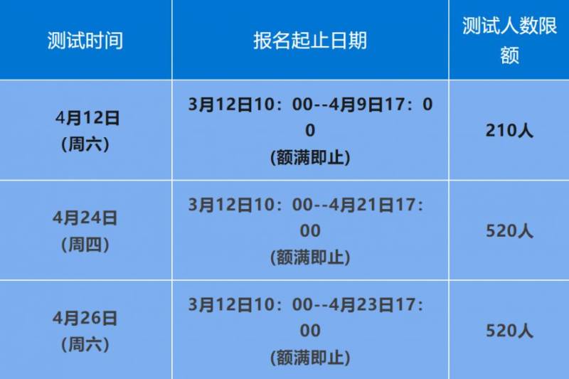 清远2025年4月社会人员普通话水平测试安排
