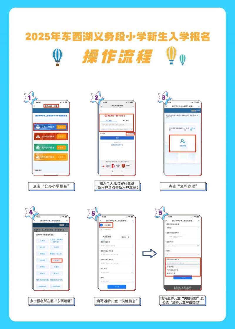 武汉东西湖区小学新生报名入学政策安排2025（4）