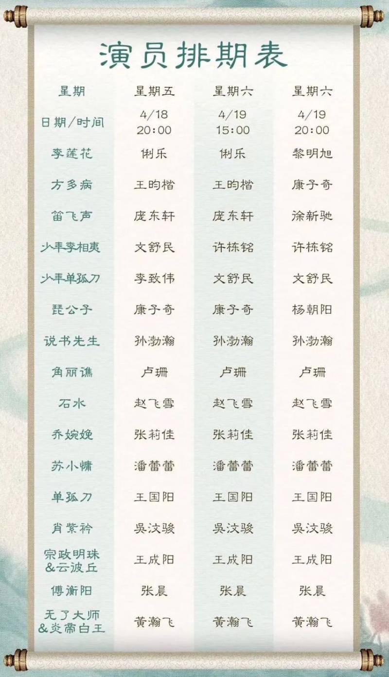 2025舞台剧莲花楼深圳演出时间+票价+演员表+剧情介绍（2）