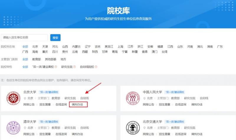 2025考研调剂信息在哪查询？（3）