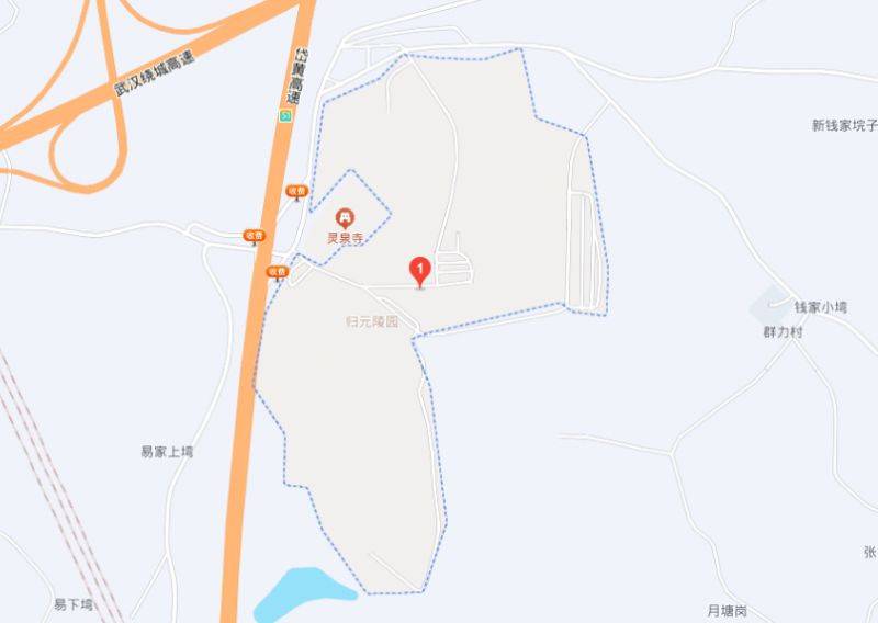 武汉归元陵园具体地址及交通路线