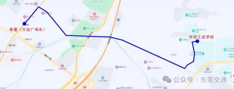 2025东莞公务员省考笔试公交接驳专线（路线+站点+运营时间）（2）